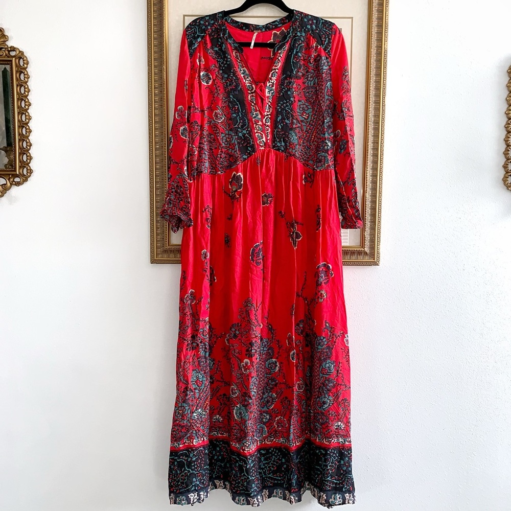 Free People Boho Maxi Dress